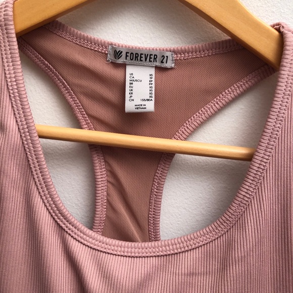 💗3/$25 Forever 21 Padded Ribbed Tank Top - Picture 3 of 6